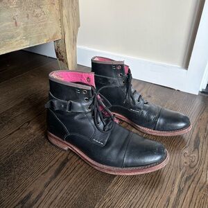 Ted Baker London Black Leather Boots